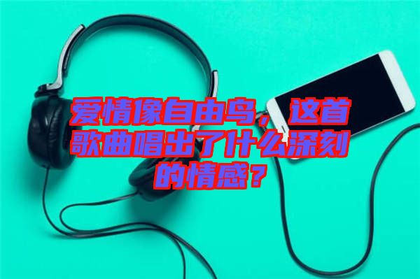 愛情像自由鳥，這首歌曲唱出了什么深刻的情感？
