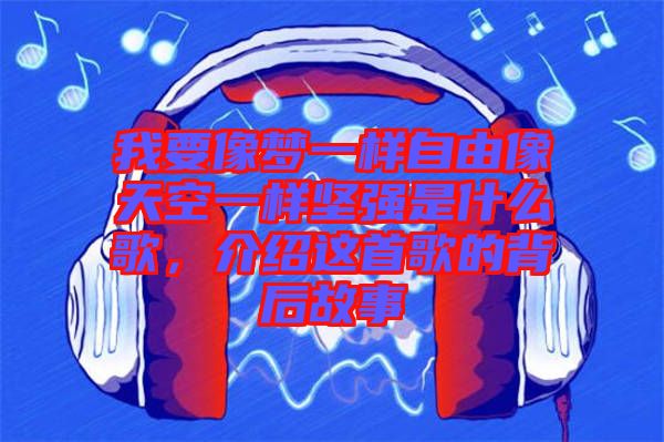 我要像夢一樣自由像天空一樣堅強是什么歌，介紹這首歌的背后故事
